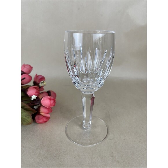 VTG WATERFORD KILDARE Wine Glasses‎ 5 7/8" Claret Water Goblet Stemware Replace - Picture 1 of 8